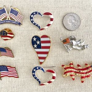 American Theme Lapel Pins